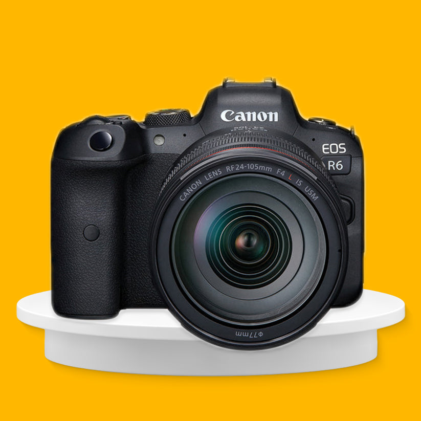 Cámara Canon EOS R6 con lente RF24-105mm F4 L IS USM