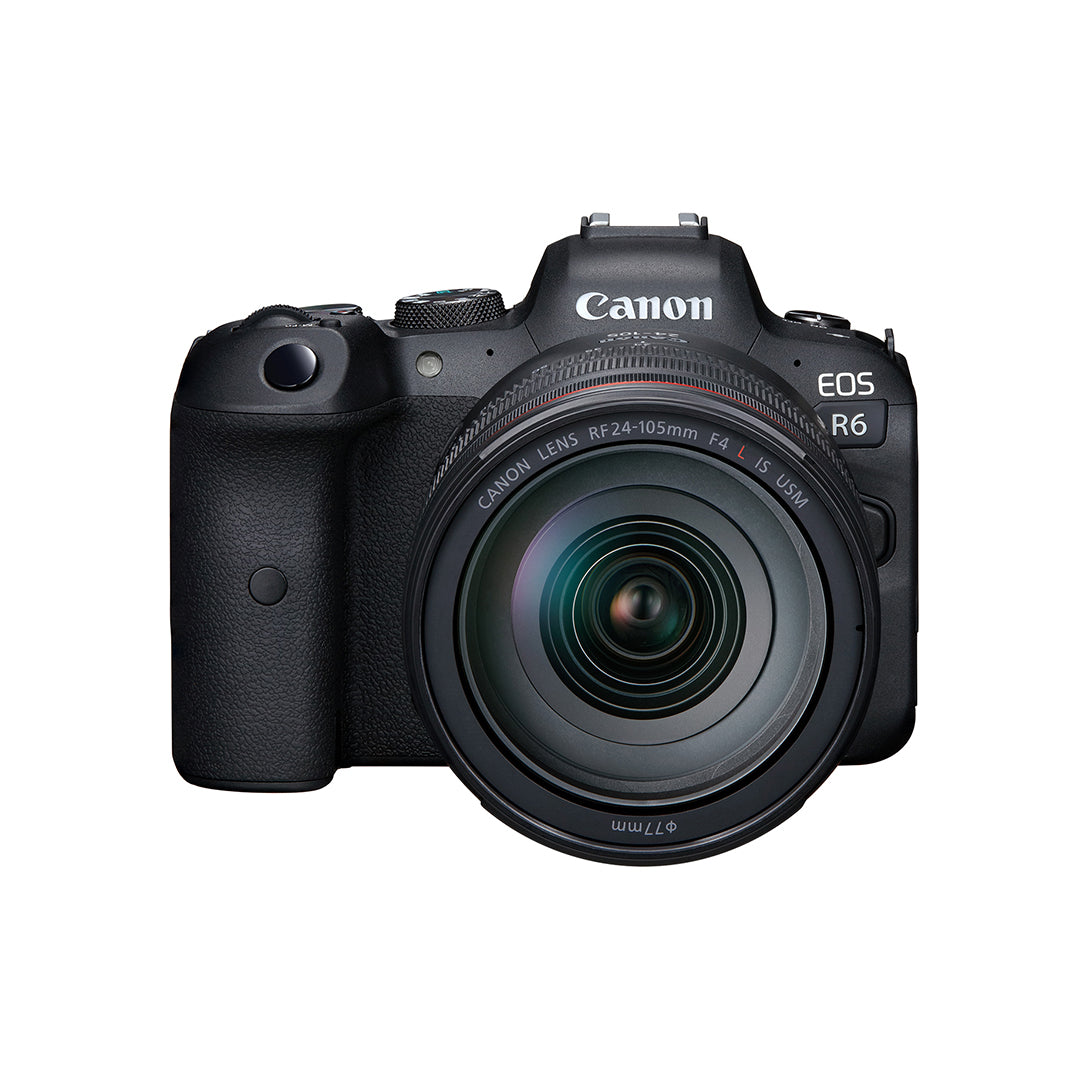 Cámara Canon EOS R6 con lente RF24-105mm F4 L IS USM