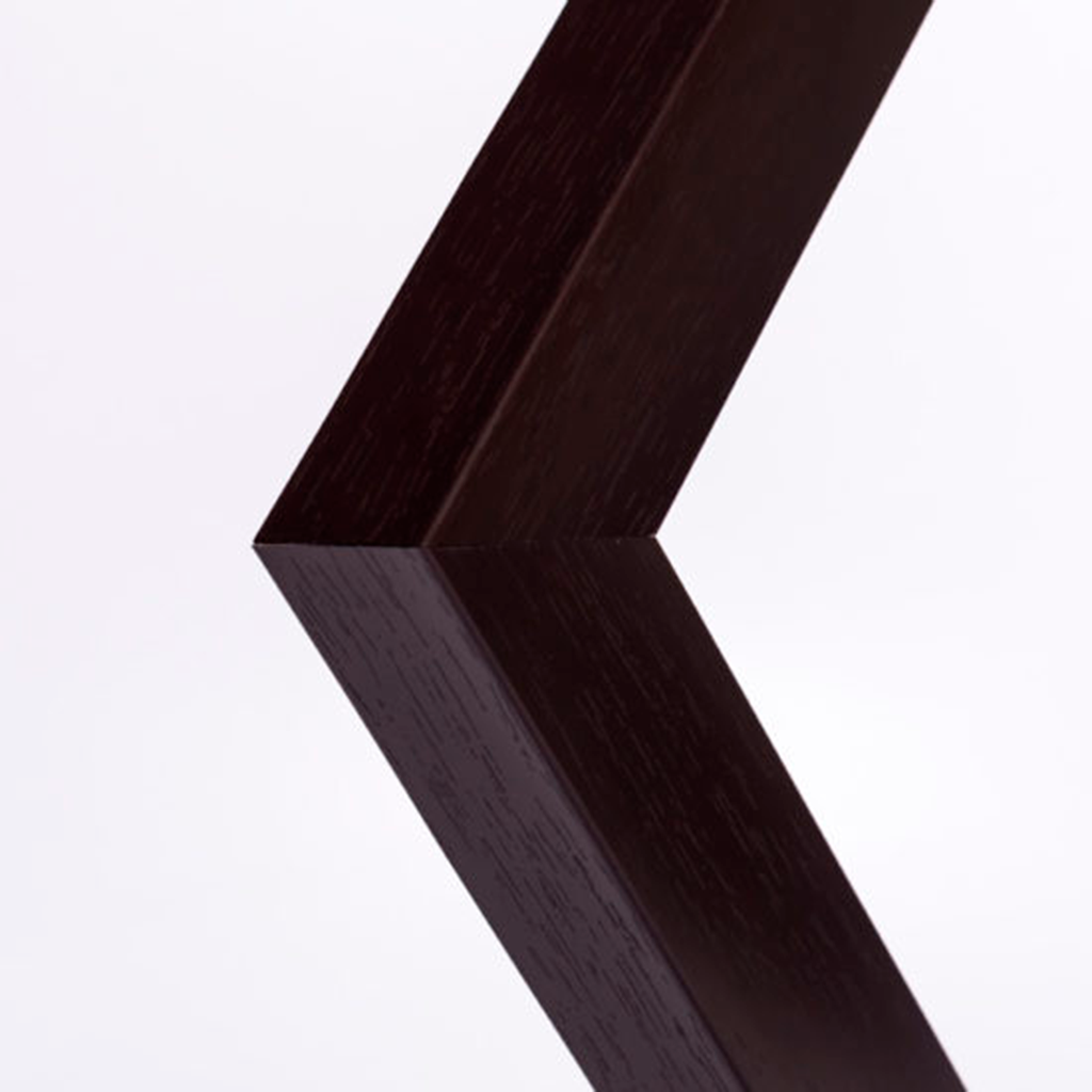 Marco color Chocolate con textura