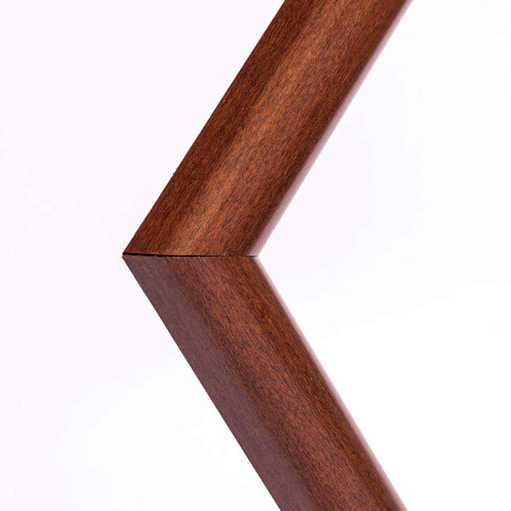 Marco tradicional color Nogal