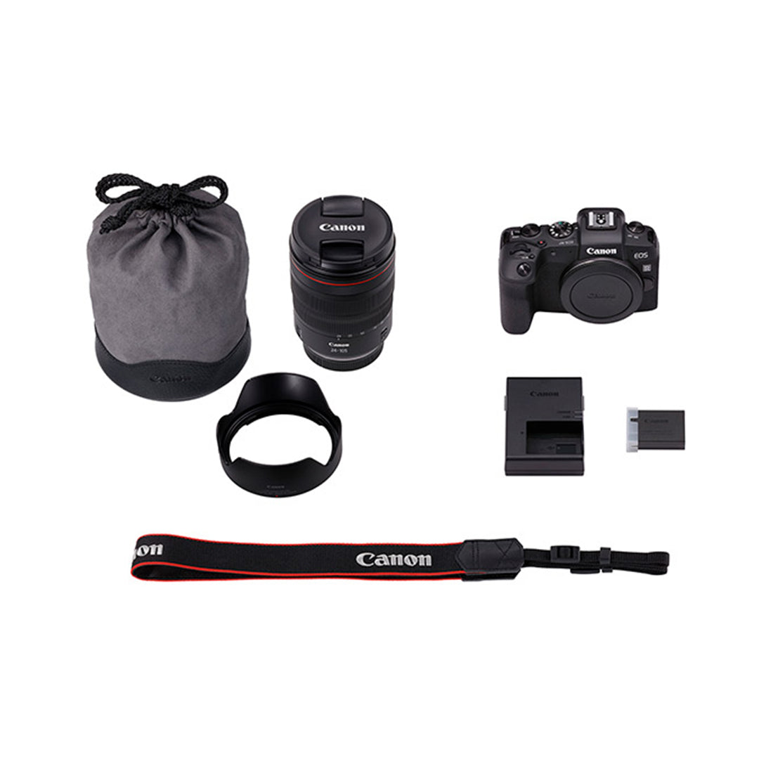 Cámara Canon Mirrorless EOS RP con lente RF 24-105mm F/4L IS USM