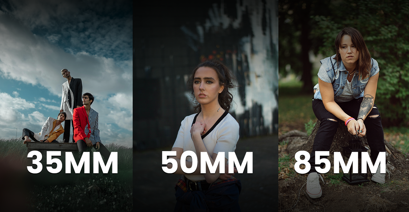 Elige tu enfoque perfecto: Comparativa de lentes 35mm vs 50mm vs 85mm