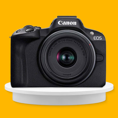 Cámara EOS R50 con Lente RF-S 18-45mm F4.5-6.3 IS