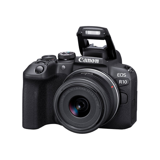 Cámara Canon EOS R10 con lente RF-S18-45mm F4.5-6.3 IS STM