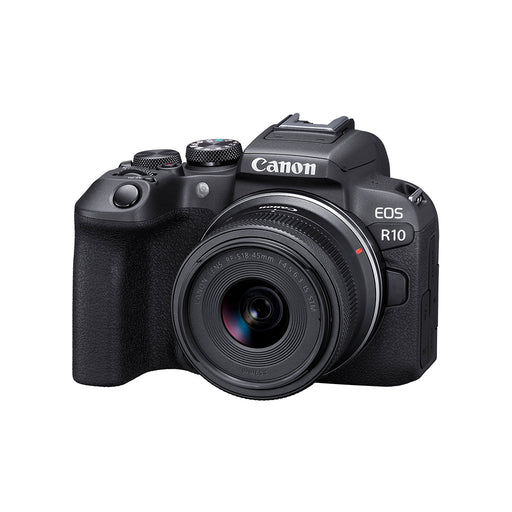 Cámara Canon EOS R10 con lente RF-S18-45mm F4.5-6.3 IS STM