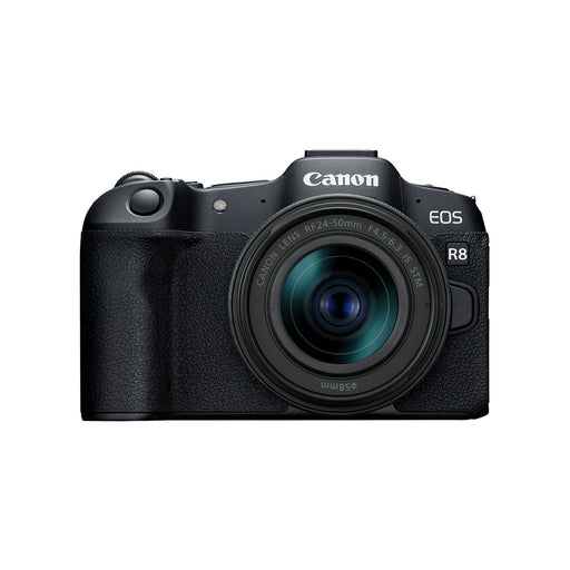 Cámara Canon EOS R8 con lente RF 24-50mm F4.5-6.3 IS STM