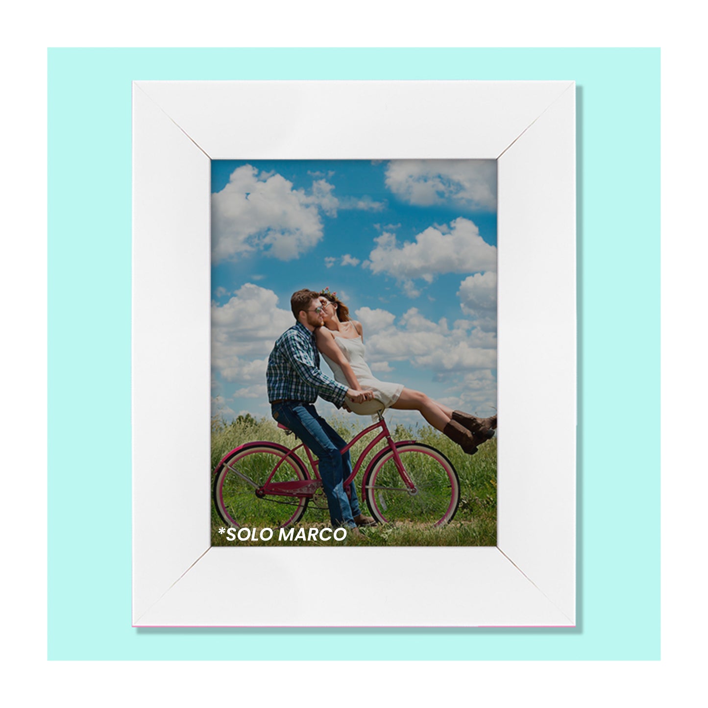 Marco tradicional color Blanco