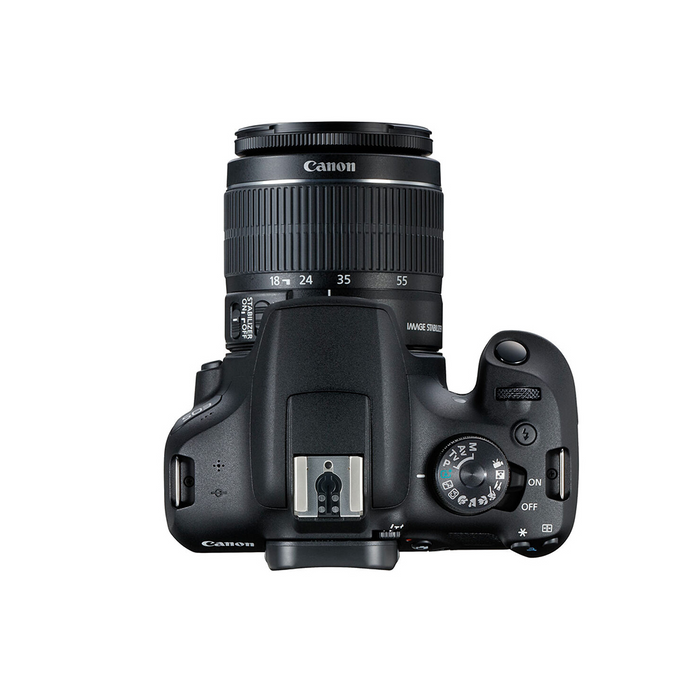 Cámara Reflex Canon EOS Rebel T7 con Lente EF-S 18-55mm IS