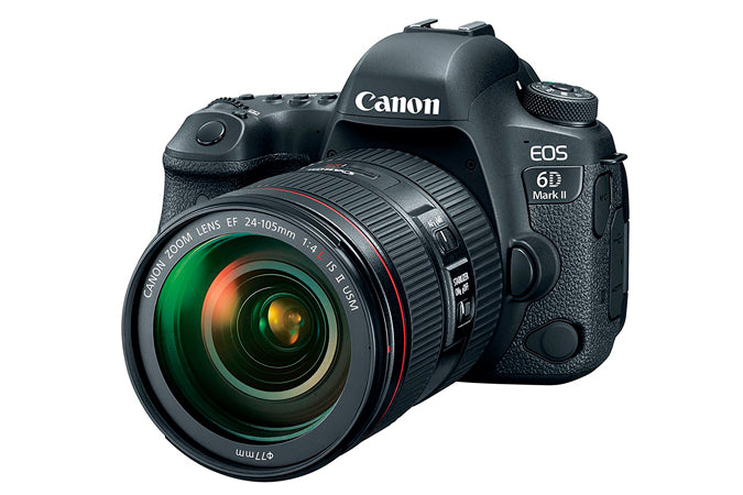 Cámara Canon EOS 6D Mark II con lente  EF 24-105mm f/4L IS II USM